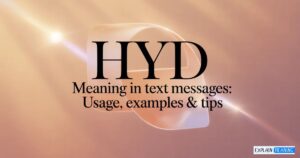 HYD Meaning in Text