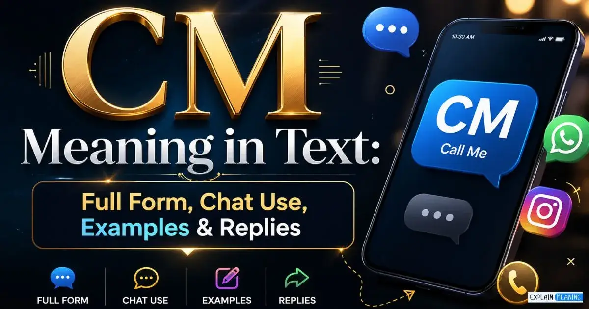 CM Meaning in Text